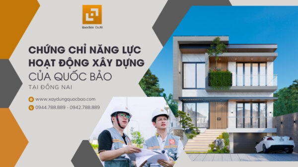 Chứng Chỉ Năng Lực Hoạt Động Xây Dựng Của Kiến Trúc Xây Dựng Quốc Bảo 2 Chứng chỉ năng lực hoạt động xây dựng
