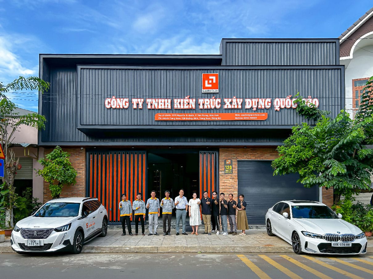 Xây Dựng Quốc Bảo - Nhà thầu 15 năm kinh nghiệm trong ngành Xây Dựng 22 Vp Trang Bom