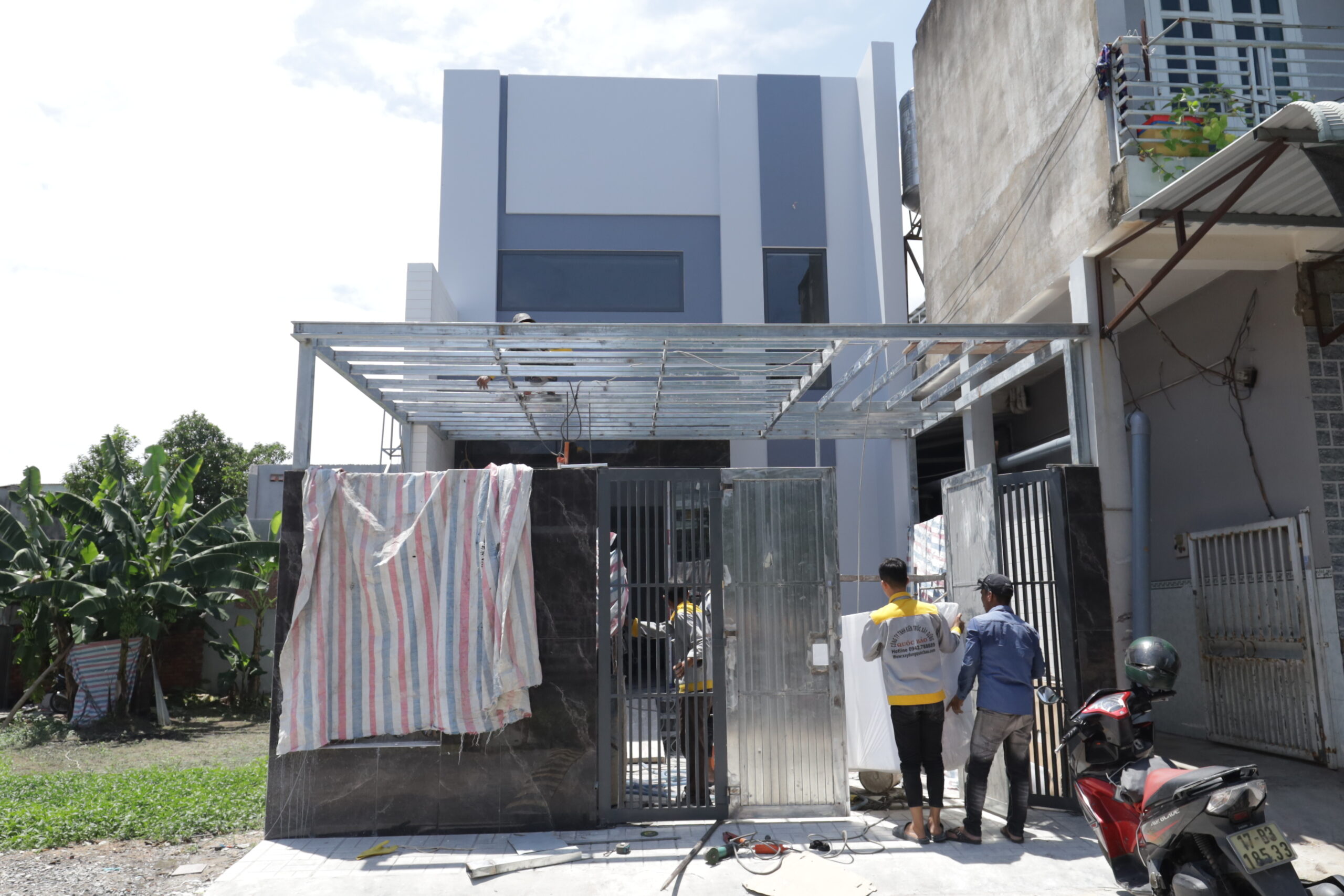Dự án nhà phố hiện đại GĐ Anh Thắng Tại Nhơn Trạch - NP25001 52 hoàn thiện nhà phố gác lửng hiện tại