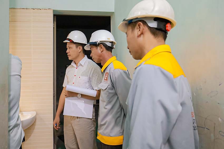 Dự án nhà phố hiện đại 2 tầng GĐ Anh Lẫm Tại Tam Phước - NP25003 17 Lễ khởi công nhà phố hiện đại 2 tầng