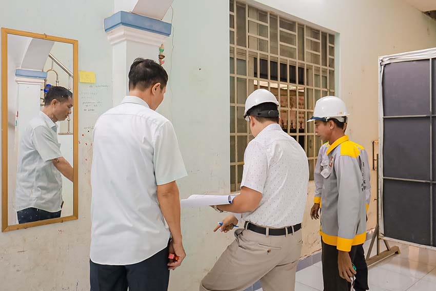 Dự án nhà phố hiện đại 2 tầng GĐ Anh Lẫm Tại Tam Phước - NP25003 15 Lễ khởi công nhà phố hiện đại 2 tầng