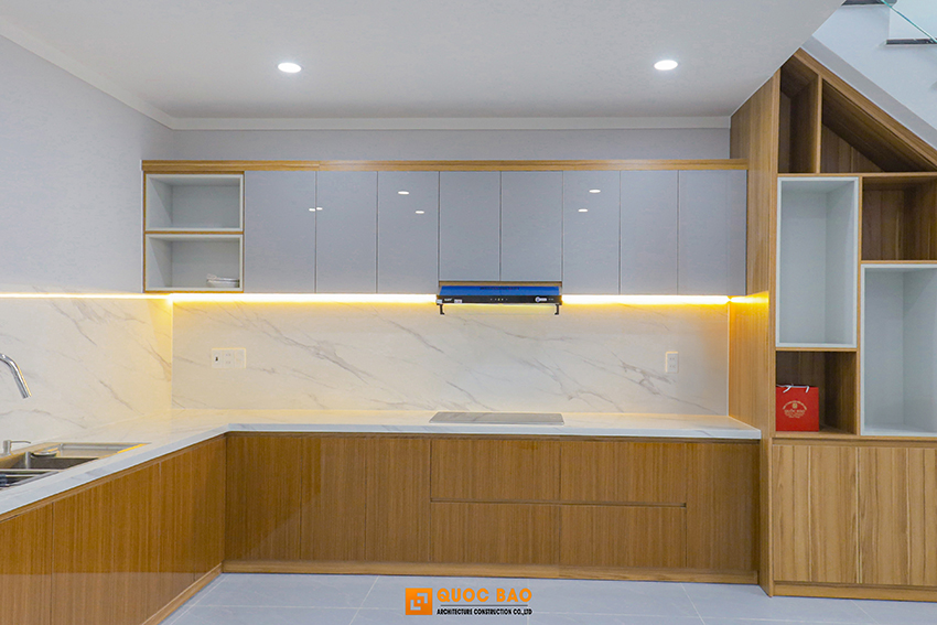 Dự án nhà phố hiện đại GĐ Anh Thắng Tại Nhơn Trạch - NP25001 71 nhà phố gác lửng hiện đại