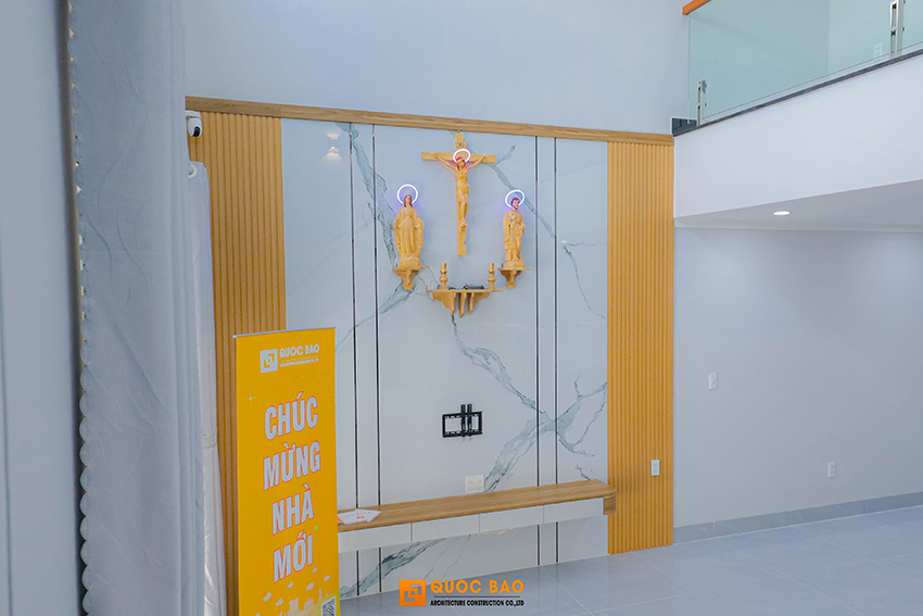 Dự án nhà phố hiện đại GĐ Anh Thắng Tại Nhơn Trạch - NP25001 66 nhà phố gác lửng hiện đại