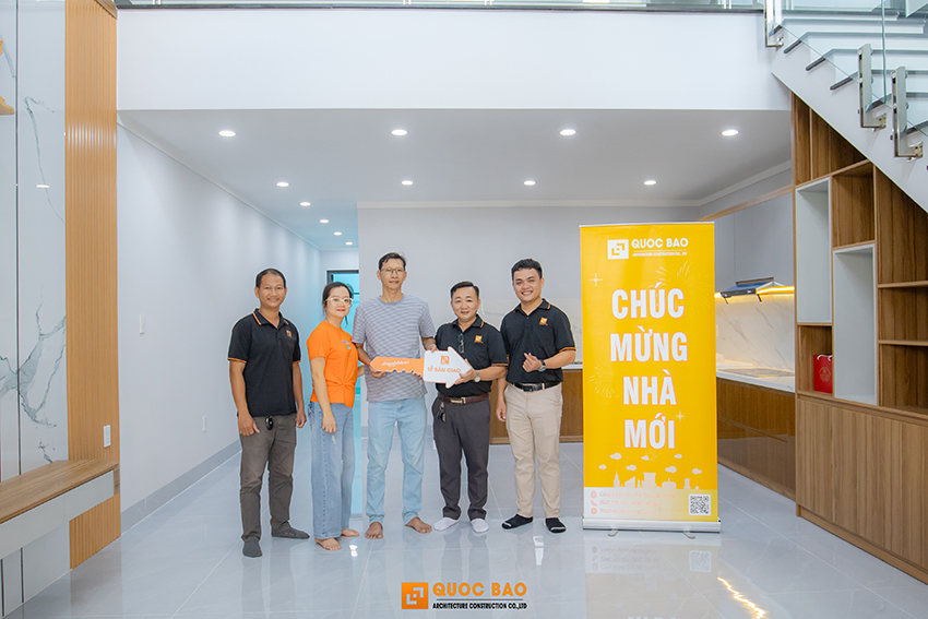 Dự án nhà phố hiện đại GĐ Anh Thắng Tại Nhơn Trạch - NP25001 55 nhà phố gác lửng hiện đại