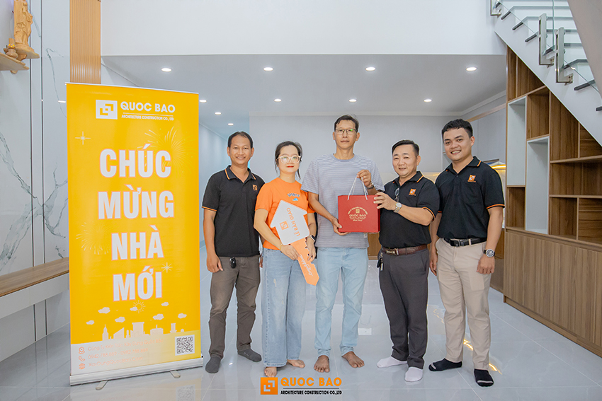 Dự án nhà phố hiện đại GĐ Anh Thắng Tại Nhơn Trạch - NP25001 56 nhà phố gác lửng hiện đại