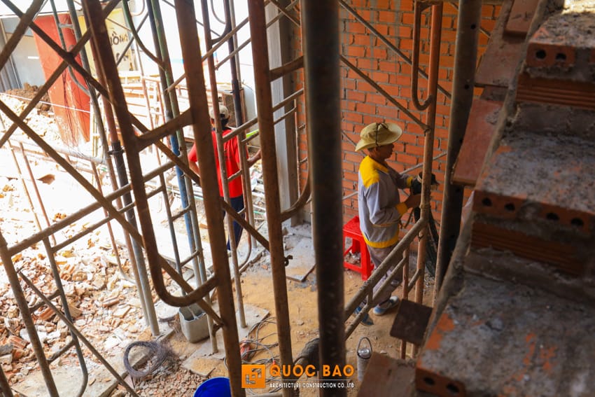 Dự án nhà phố hiện đại 2 tầng GĐ Anh Lẫm Tại Tam Phước - NP25003 32 Thi công nhà phố hiện đại