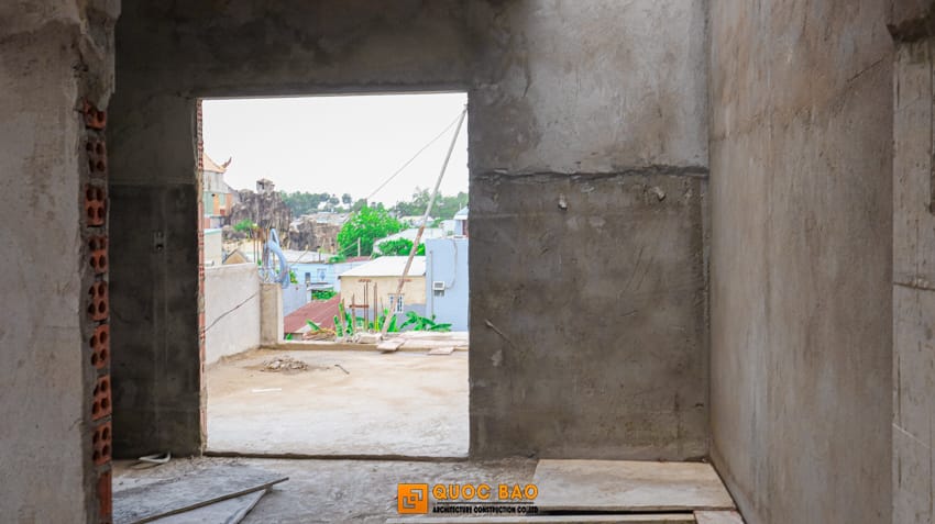 Dự án nhà phố tân cổ điển 2 tầng mái thái GĐ Chị Ái Tại Phước Tân - NP25002 49 thi công nhà phố tân cổ điển