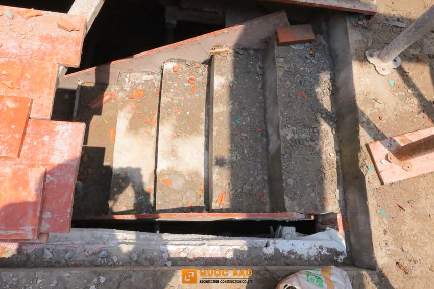 thi công nhà phố tân cổ điển 4 tầng