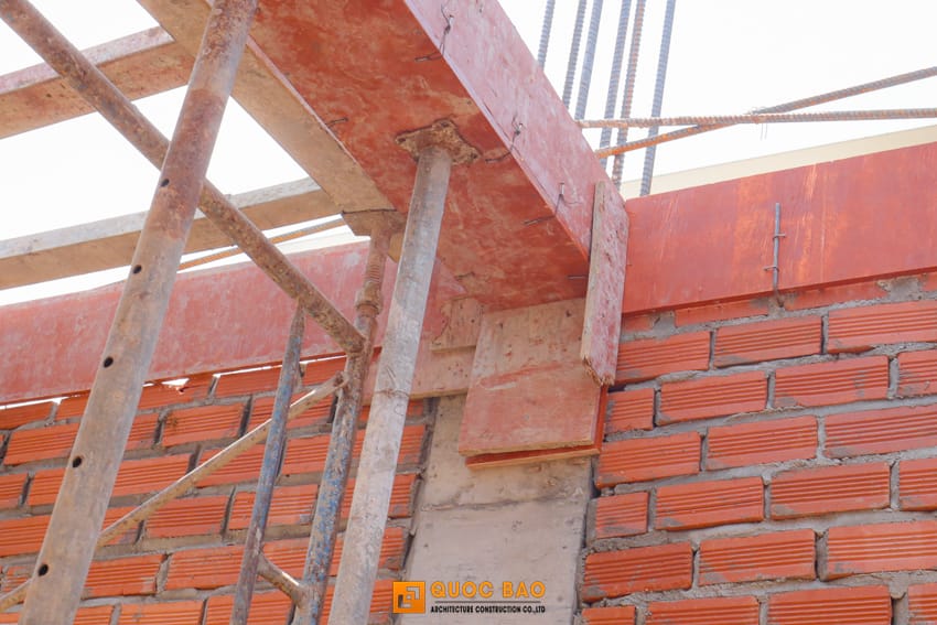 thi công nhà phố tân cổ điển 4 tầng