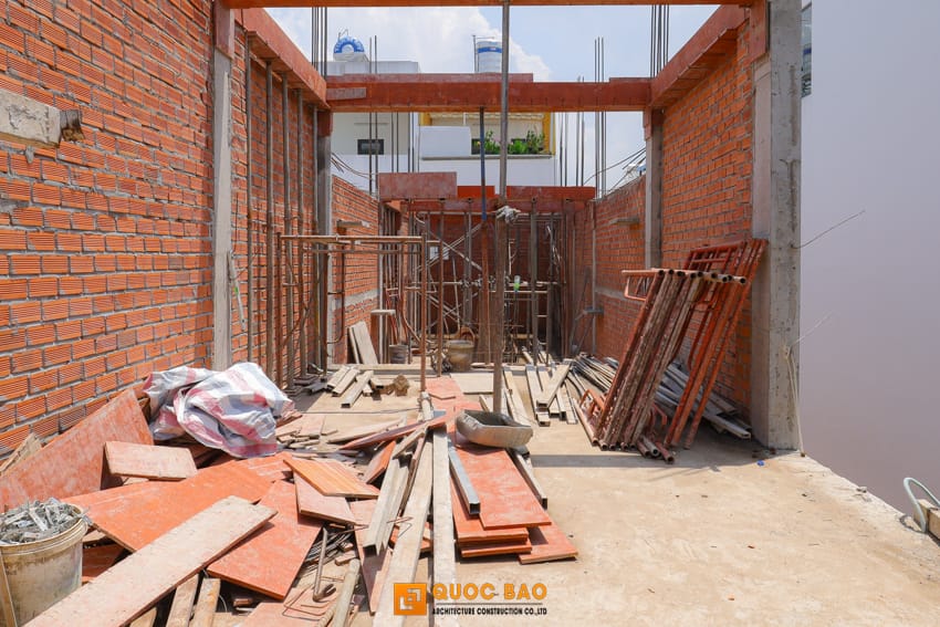 thi công nhà phố tân cổ điển 4 tầng