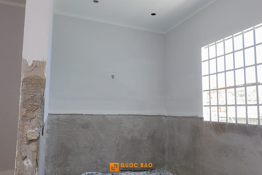 Dự án nhà phố hiện đại 2 tầng GĐ Anh Lẫm Tại Tam Phước - NP25003 50 Thi công phần hoàn thiện của nhà phố hiện đại 2 tầng