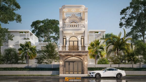 Biệt thự tân cổ điển 3 tầng