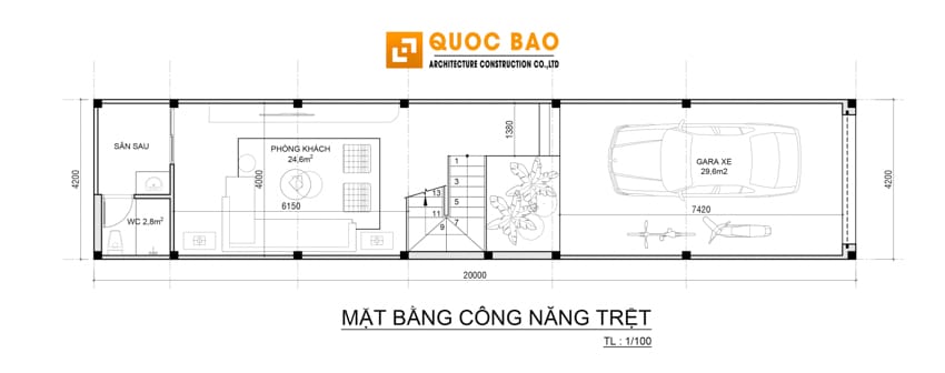 Chiêm Ngưỡng Vẻ Đẹp Sang Trọng Của Biệt Thự Tân Cổ Điển - BT25101 5 Biệt thự tân cổ điển 4 tầng