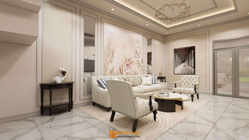 Chiêm Ngưỡng Vẻ Đẹp Sang Trọng Của Biệt Thự Tân Cổ Điển - BT25101 9 Biệt thự tân cổ điển 4 tầng