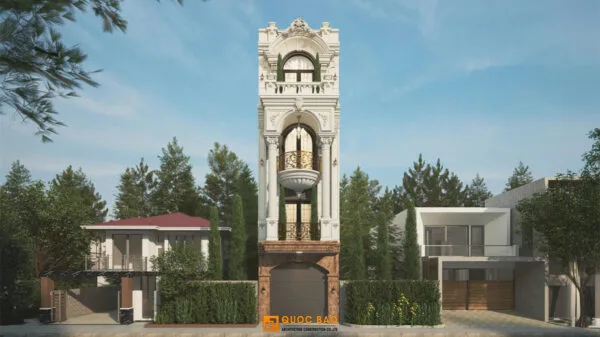 Chiêm Ngưỡng Vẻ Đẹp Sang Trọng Của Biệt Thự Tân Cổ Điển - BT25101 15 Biệt thự tân cổ điển 4 tầng