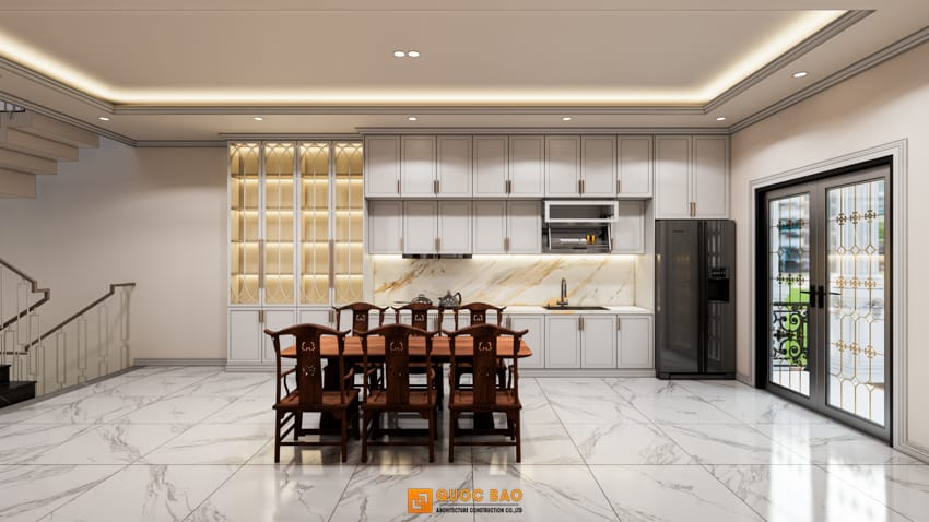 Chiêm Ngưỡng Vẻ Đẹp Sang Trọng Của Biệt Thự Tân Cổ Điển - BT25101 13 Biệt thự tân cổ điển 4 tầng