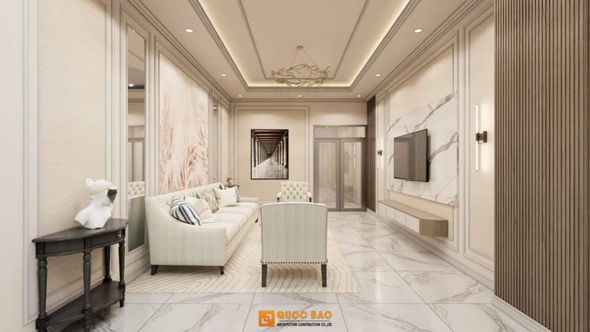 Chiêm Ngưỡng Vẻ Đẹp Sang Trọng Của Biệt Thự Tân Cổ Điển - BT25101 11 Biệt thự tân cổ điển 4 tầng