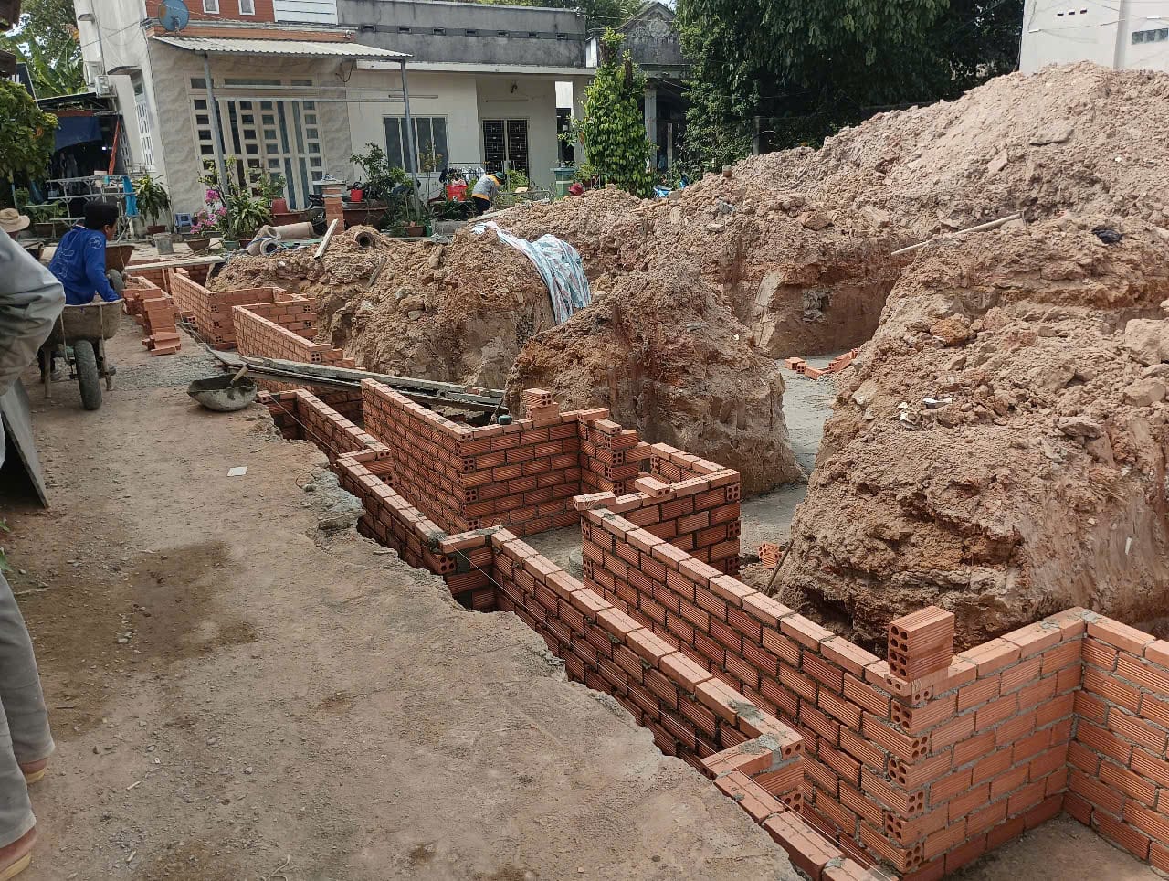 Thi công biệt thự hiện đại 4 tầng