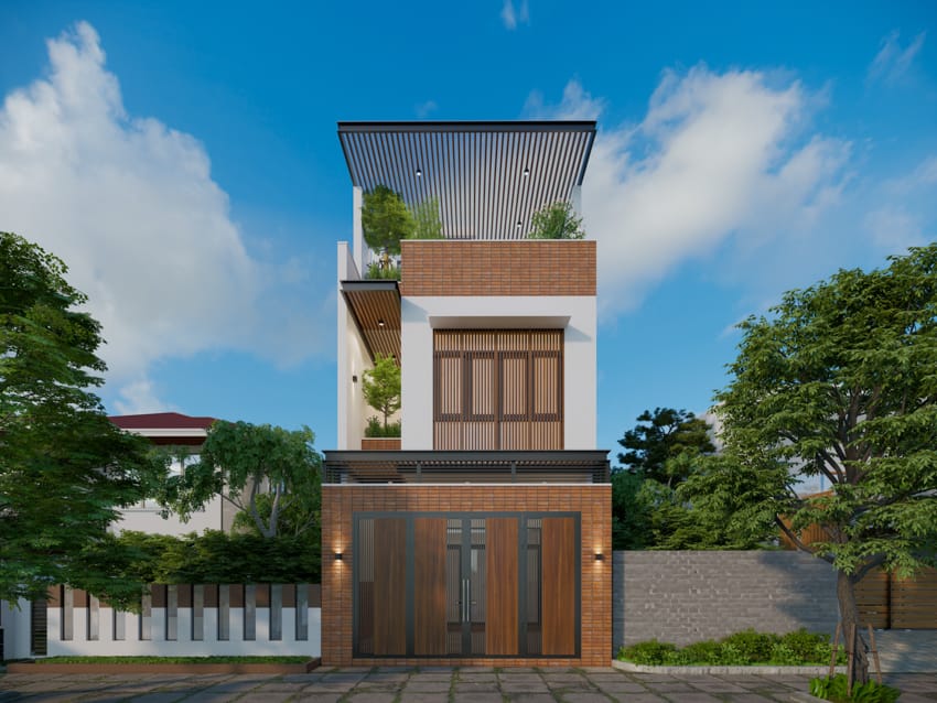 Thiết kế biệt thự hiện đại tại Trảng Bom
