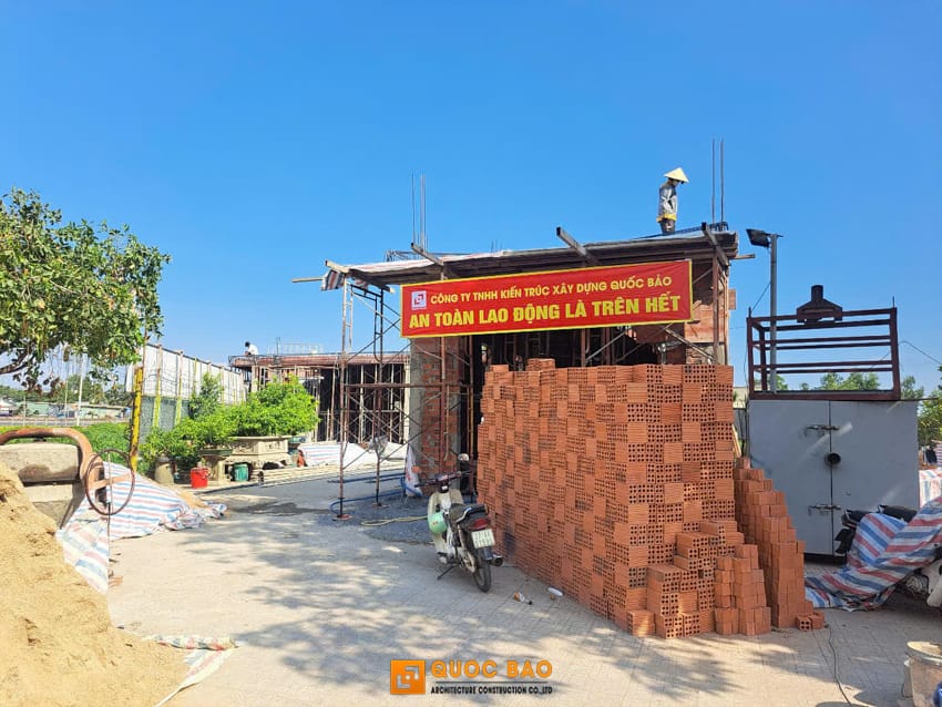 xây dựng phần thô biệt thự tân cổ điển