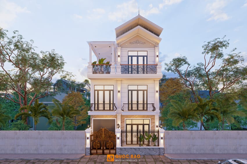 Khám Phá Top 10+ Mẫu Biệt Thự Tân Cổ Điển Tại Trảng Bom, Đồng Nai 12 Mẫu biệt thự tân cổ điển tại Trảng Bom