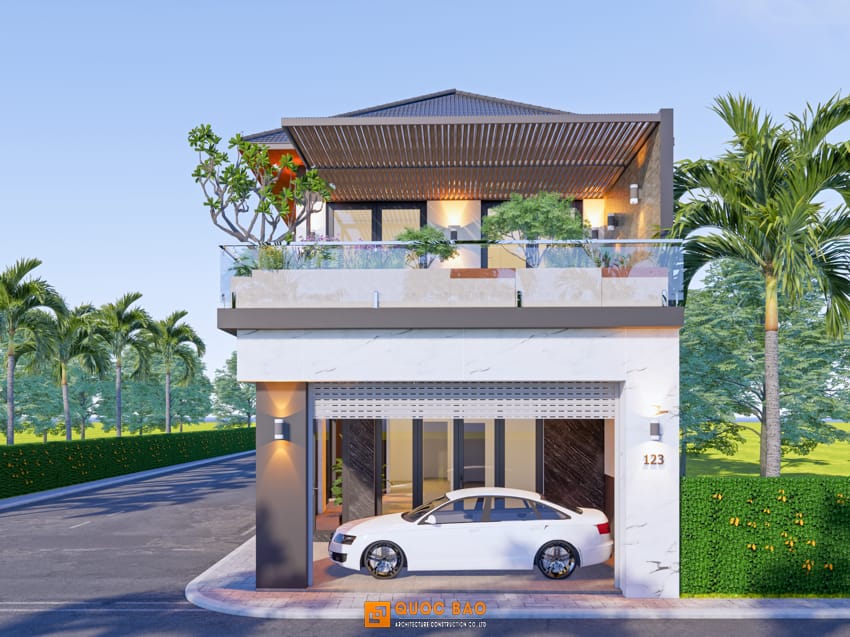 Khám Phá Những Mẫu Nhà Hiện Đại Với Kích Thước 5m 6m 7m – Phù Hợp Với Mọi Không Gian Sống 34 Mẫu nhà hiện đại với kích thước 6m