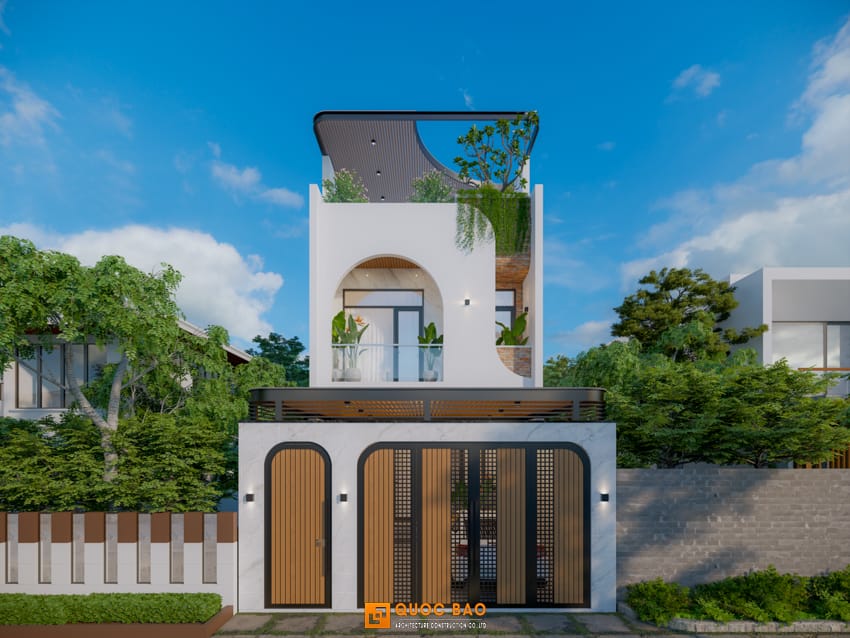 Các mẫu nhà ống đẹp tại Nhơn Trạch - xu hướng mới, tối ưu hóa không gian sống 36 Mẫu nhà ống đẹp 3 tầng Nhơn Trạch Đồng Nai