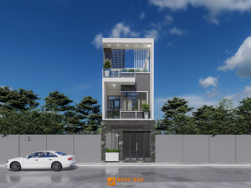 Các mẫu nhà ống đẹp tại Nhơn Trạch - xu hướng mới, tối ưu hóa không gian sống 23 Mẫu nhà ống đẹp 3 tầng Nhơn Trạch Đồng Nai