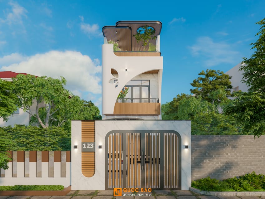 Các mẫu nhà ống đẹp tại Nhơn Trạch - xu hướng mới, tối ưu hóa không gian sống 24 Mẫu nhà ống đẹp 3 tầng Nhơn Trạch Đồng Nai