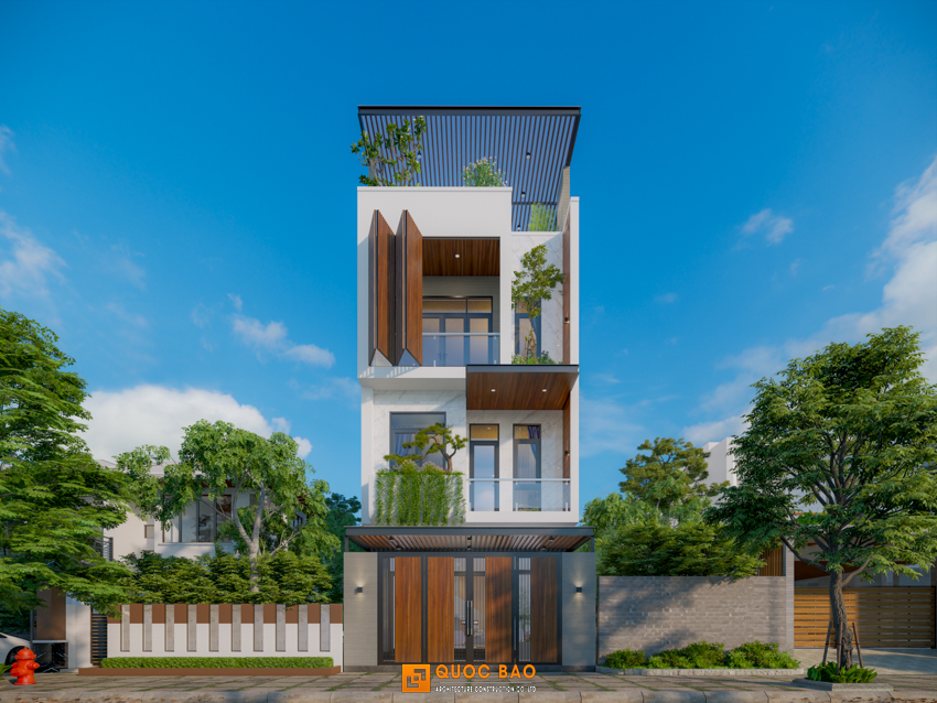 Các mẫu nhà ống đẹp tại Nhơn Trạch - xu hướng mới, tối ưu hóa không gian sống 55 Mẫu nhà ống đẹp 4 tầng Nhơn Trạch Đồng Nai