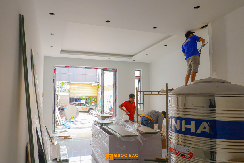 Dự án nhà phố 2 tầng GĐ anh Huỳnh Anh tại Long Thành - NP25006 58 thi công nhà phố hiện đại