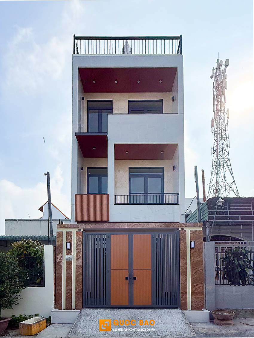 hình bàn giao nhà phố hiện đại 3 tầng