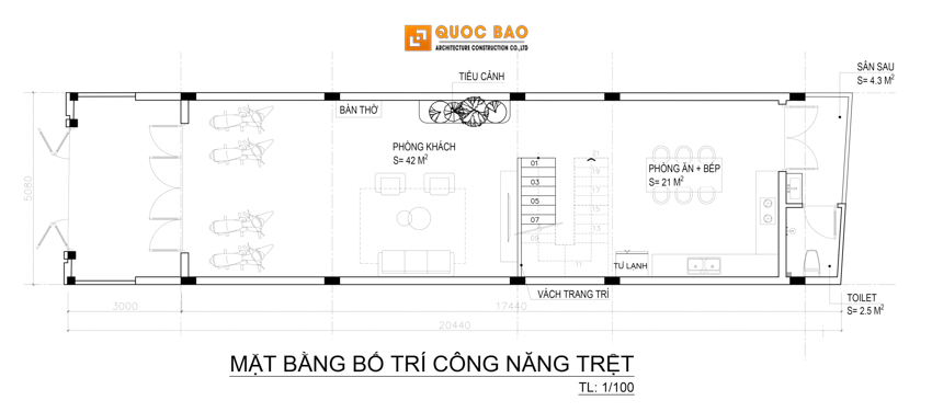 Thiết Kế Nhà Phố Hiện Đại 3 Tầng Với Kiến Trúc Đặc Sắc Cùng Không Gian Sống Xanh - NP25107 5 Dự án nhà phố hiện đại 3 tầng biên hòa đồng nai