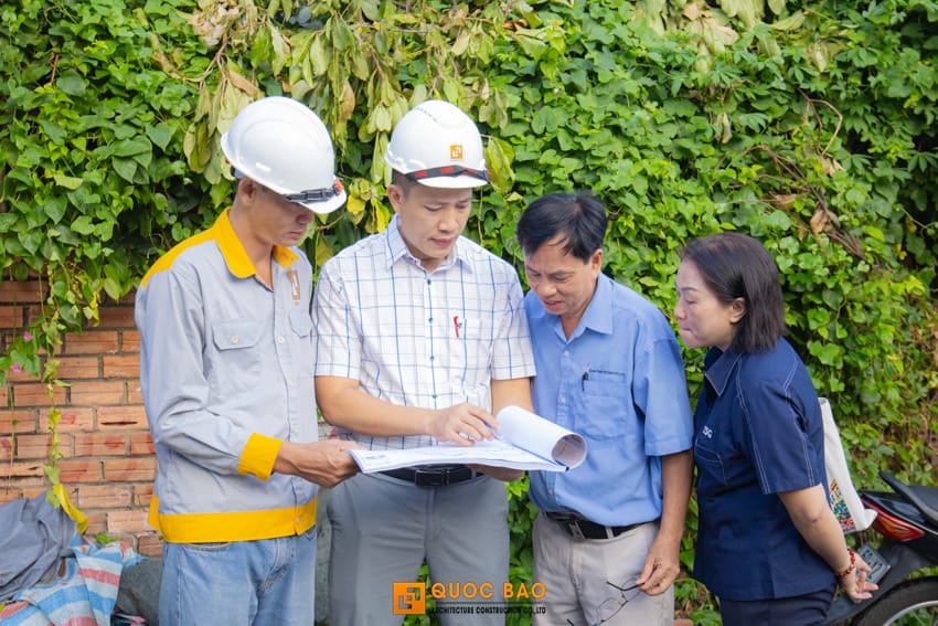 Dự án nhà phố 3 tầng GĐ anh Dũng tại Tân Hiệp, Biên Hòa - NP25007 22 Lễ khởi công nhà phố hiện đại
