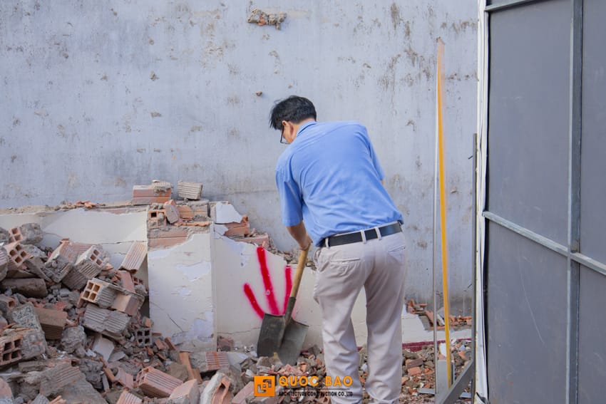 Dự án nhà phố 3 tầng GĐ anh Dũng tại Tân Hiệp, Biên Hòa - NP25007 19 Lễ khởi công nhà phố hiện đại