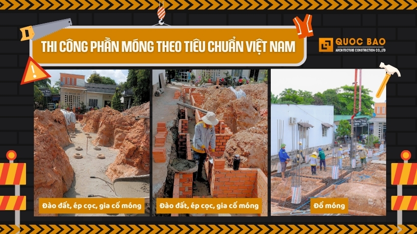 12 tiêu chuẩn thi công đạt chuẩn Việt Nam được Xây Dựng Quốc Bảo áp dụng 11 Tiêu chuẩn trong thi công xây dựng