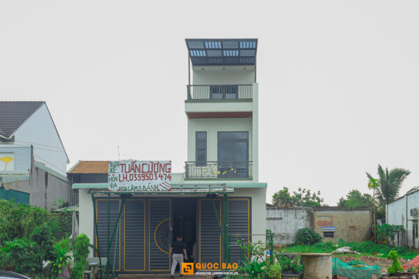 nhà ống phong cách hiện đại Long Thành