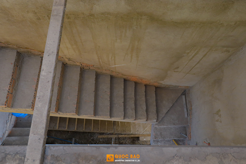 Dự án nhà phố hiện đại GĐ anh Cường tại Long Thành - NP25009 46 thi công phần thô nhà phố hiện đại