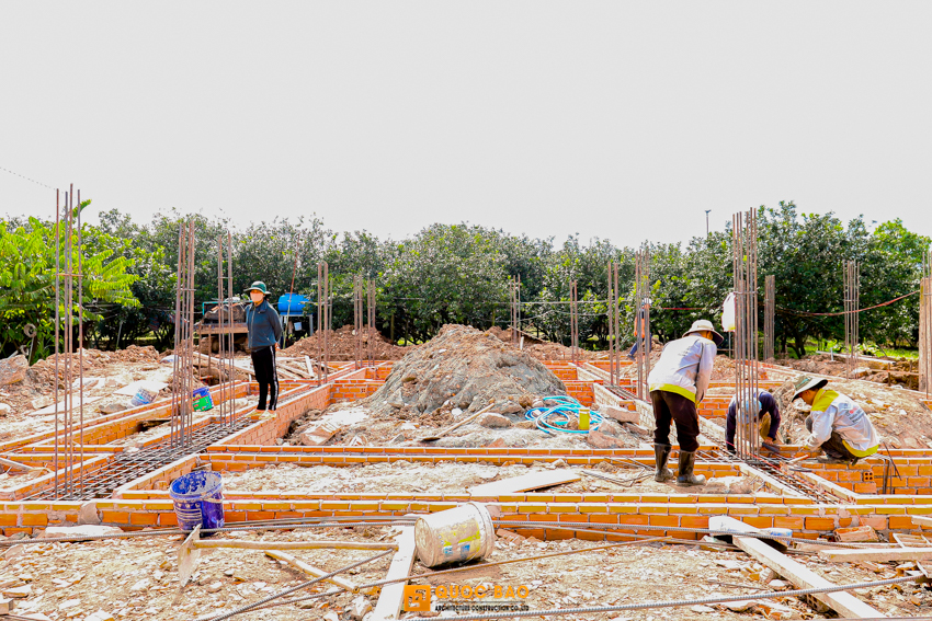 thi công phần thô biệt thự hiện đại