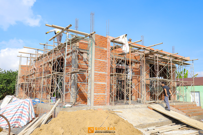 thi công phần thô biệt thự hiện đại