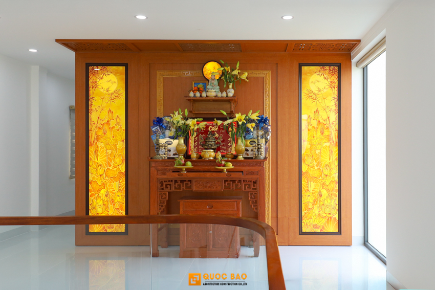 Dự Án Biệt Thự Hiện Đại 2 Tầng GĐ Nhà Chị Tiên tại Vĩnh Cửu, Đồng Nai - BT25009 25 phòng thờ