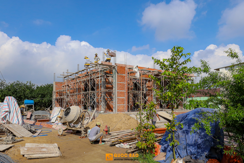thi công phần thô biệt thự hiện đại