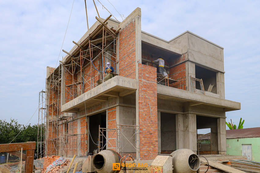 thi công phần thô biệt thự hiện đại