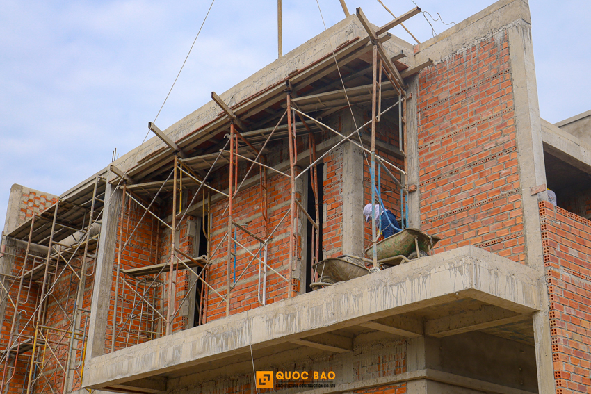 thi công phần thô biệt thự hiện đại