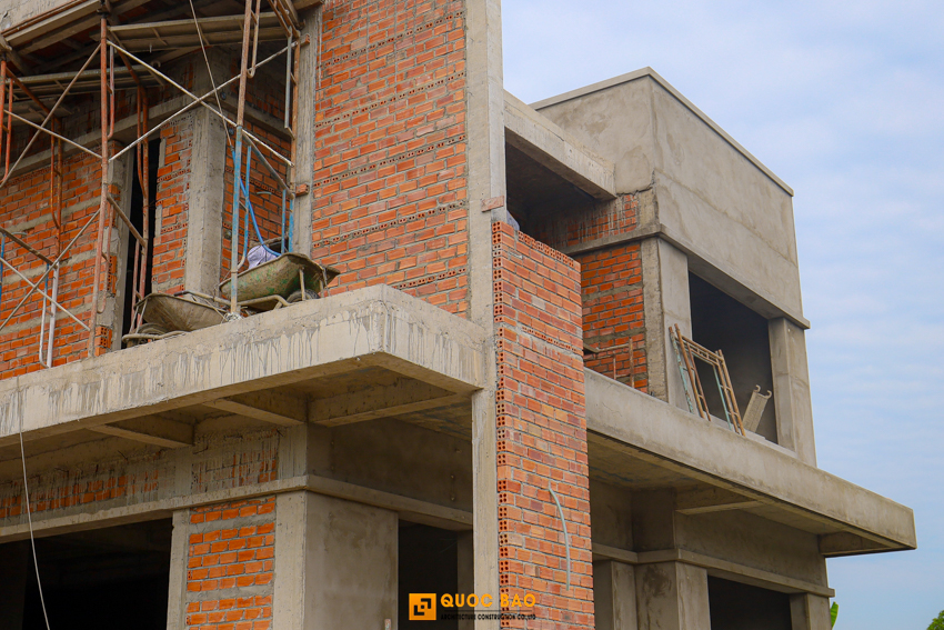 thi công phần thô biệt thự hiện đại