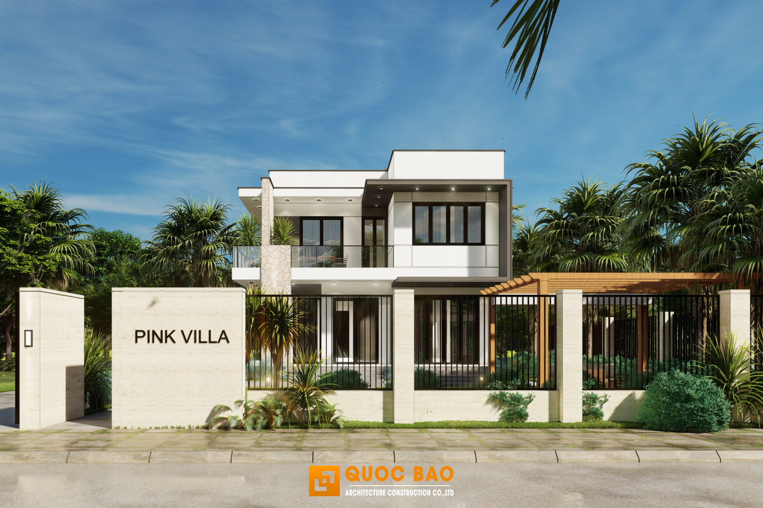 Biệt thự hiện đại 2 tầng tại Tân Triều, Đồng Nai