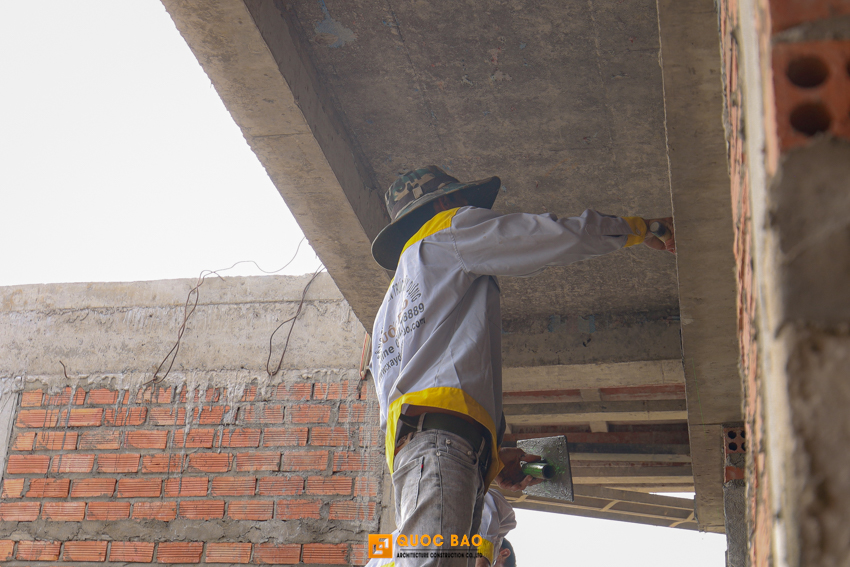 thi công phần thô biệt thự hiện đại