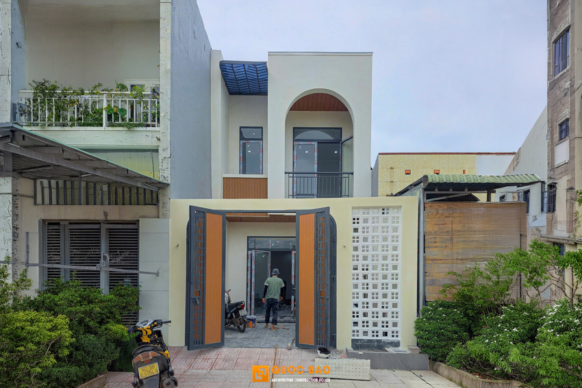 Dự án nhà phố 2 tầng GĐ anh Sơn tại Vĩnh Cửu - NP25008 2 Thi công hoàn thiện nhà phố hiện đại