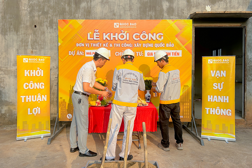 Dự án nhà phố 3 tầng GĐ anh Tiến tại Vĩnh Cửu, Đồng Nai - NP26002 2 Nhà phố 3 tầng hiện đại