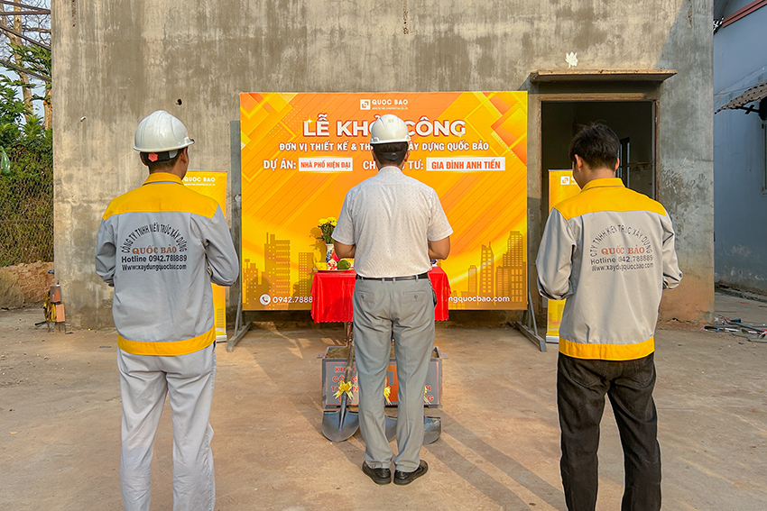 Dự án nhà phố 3 tầng GĐ anh Tiến tại Vĩnh Cửu, Đồng Nai - NP26002 10 Nhà phố 3 tầng hiện đại